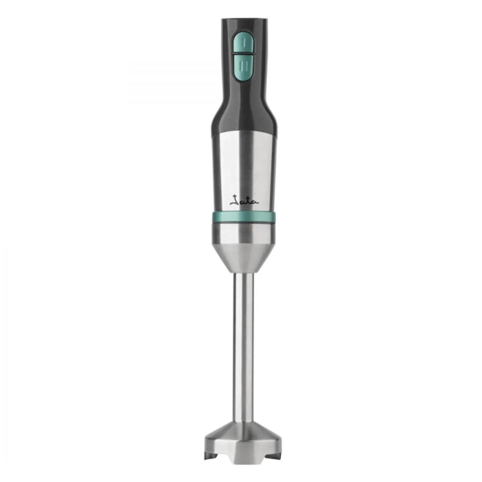 Batidora de mano JATA JEBT1853 de 1000 W. 4 cuchillas. 2 velocidades. Cable en espiral. Incluye vaso medidor