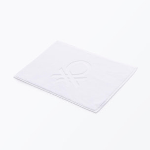 Alfombra de baño 40x60cm 750gsm 100% algodon blanco benetton