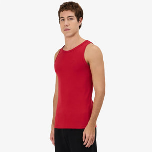 Kappa - T-Shirts & Top Uomo Rosso - Logo Korpo Carsenac Skin