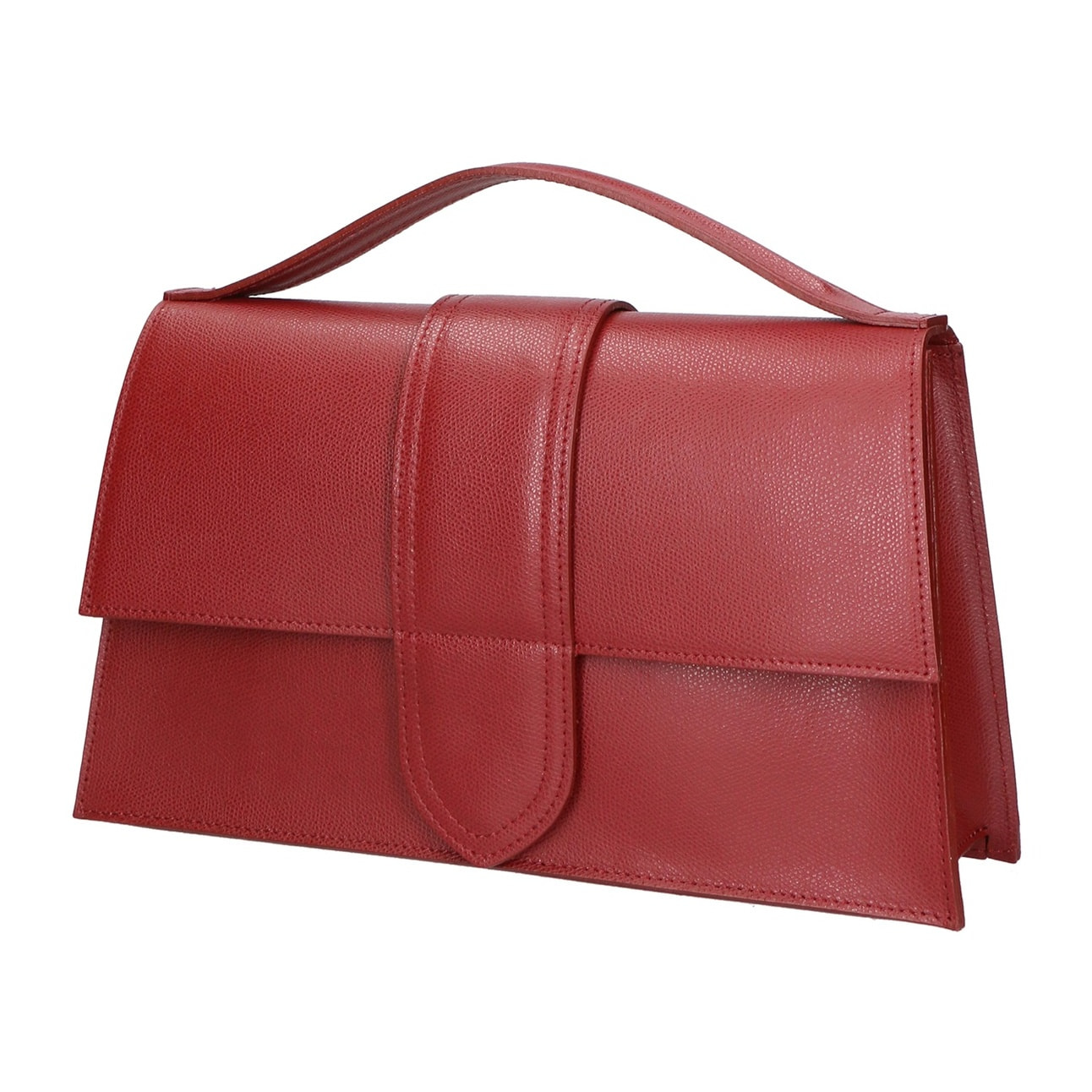 Borsa a mano da donna - Modello Lina - Vera pelle - 34.0 x 20.0 x 9.0 cm