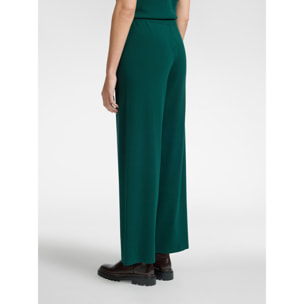 Elena Mirò - Pantaloni in tricot - Verde