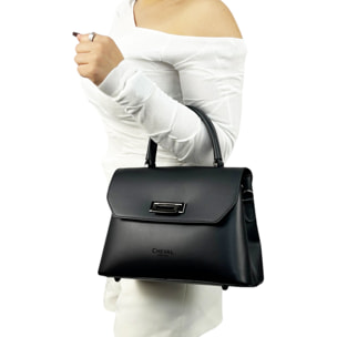 Bolso de mano Cheval Firenze Vittoria Negro