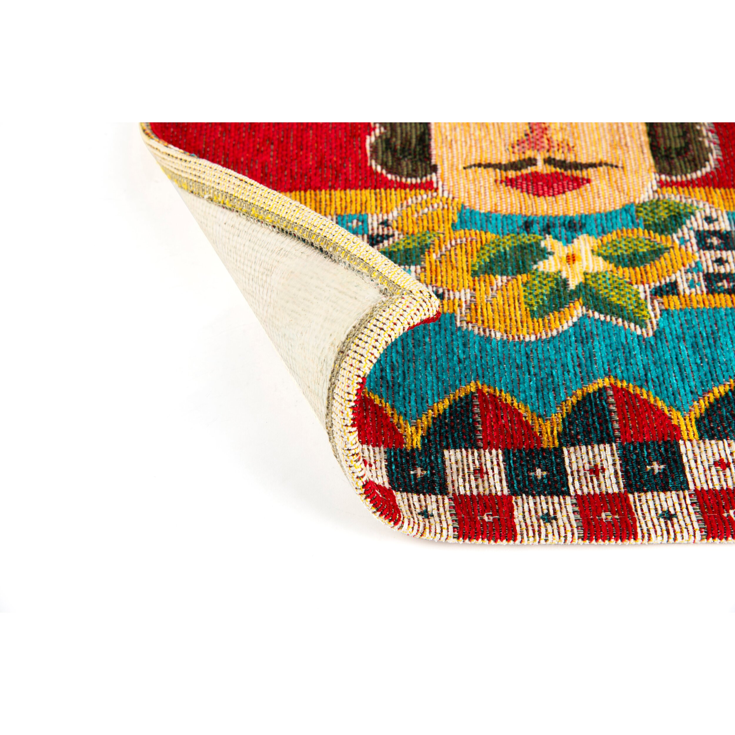 Tappeto Excelsa Sicilian Rhapsody in poliestere 55x180 cm multicolore