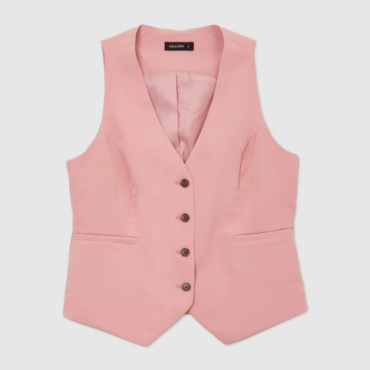 Gilet con bottoni