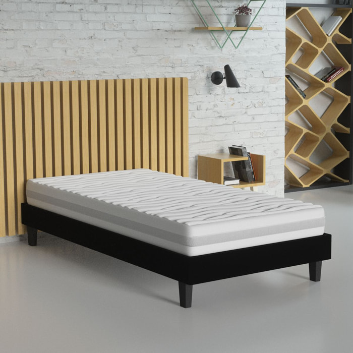 Matelas mousse - coutil déhoussable - 16 cm - CLEAN CONFORT
