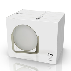 Miroir de table avec grossissement 5 x Ume Gris clair