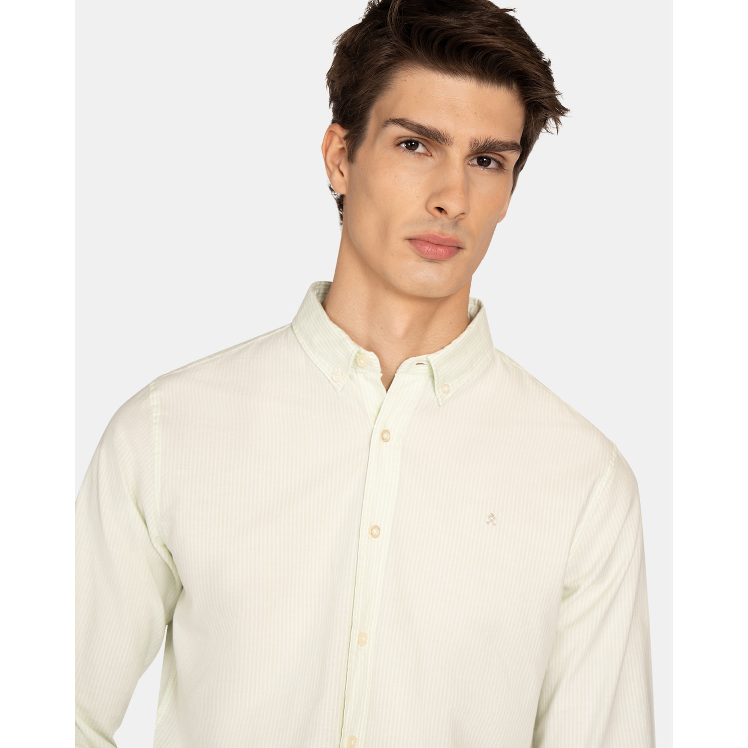 CAMISA MONACO STRIPED OXFORD