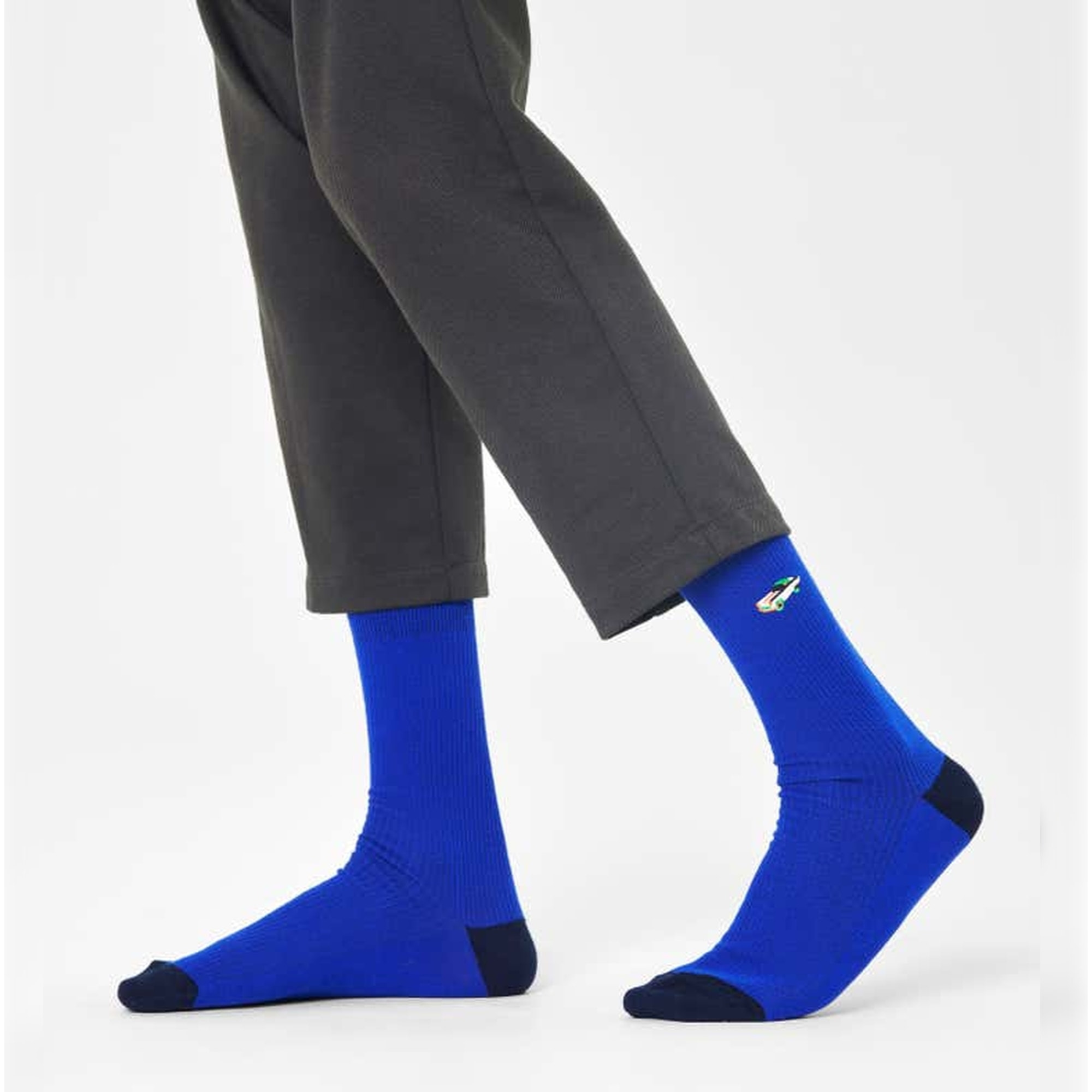 Pack de 3 calcetines azul y negro Happy socks