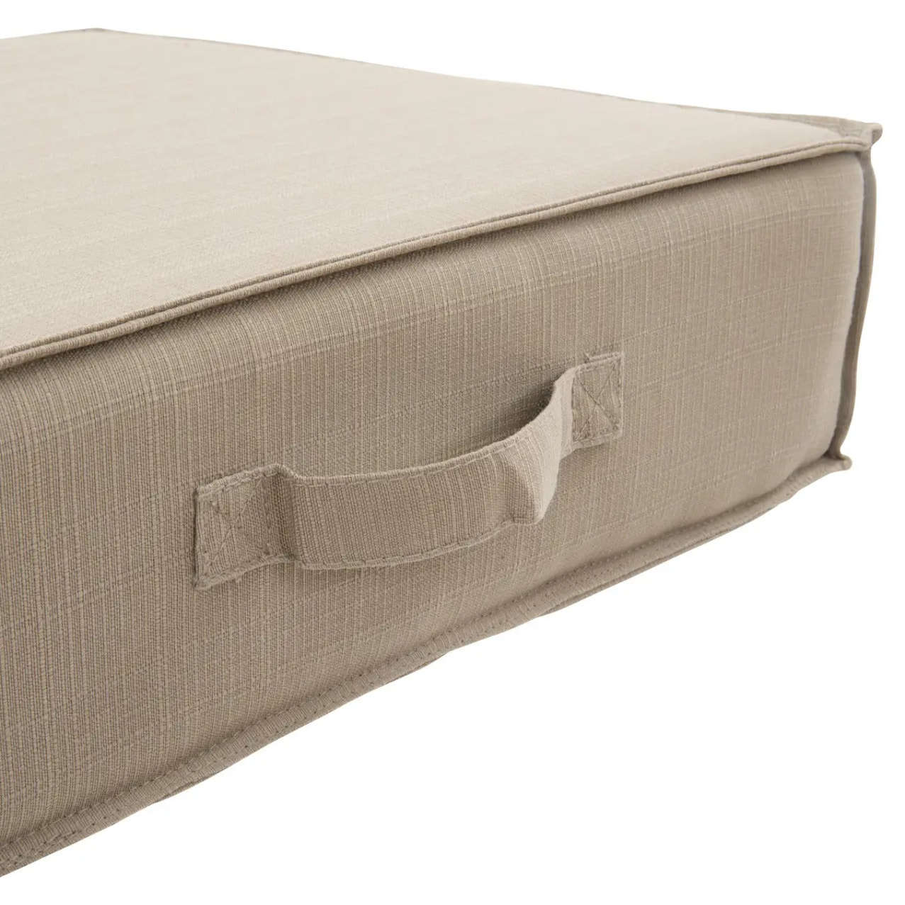 Coussin de sol Korai café 45x45cm