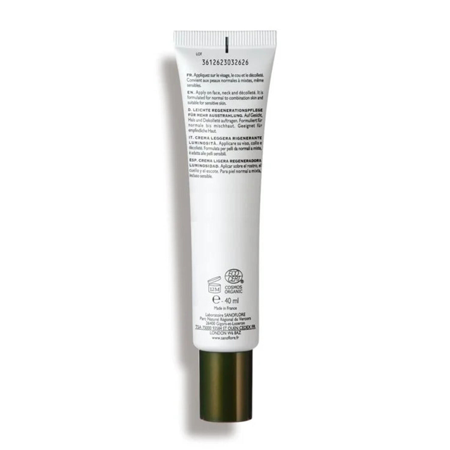 Crème des Reines Légère - Soin de Jour Anti-âge Eclat 40 ml
