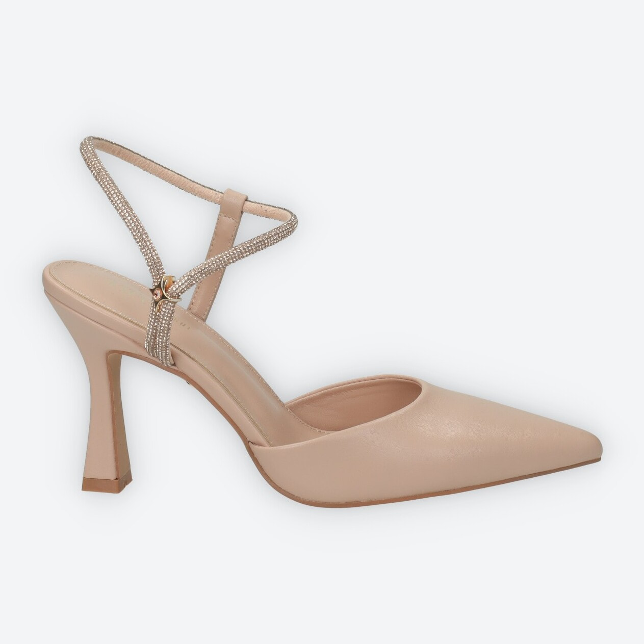 Décolleté sling back Donna Tata Italia Beige