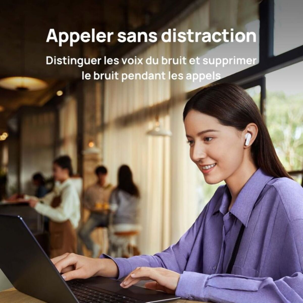 Ecouteurs HUAWEI Freebuds 6i noir