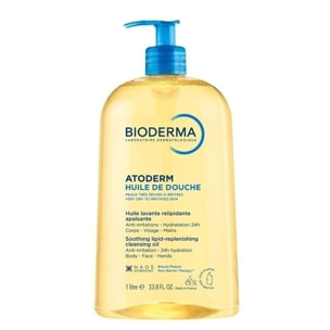 Atoderm Huile de Douche - Anti-Irritations Peaux Sensibles Sèches à Très Sèches
