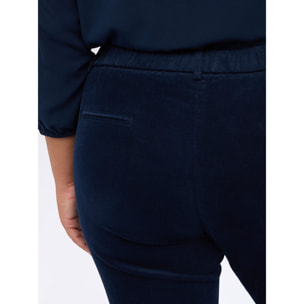 Fiorella Rubino - Pantalones New York de pana - Azul