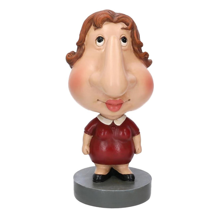 Portaocchiali in resina donna con molla cm7x7h13,9