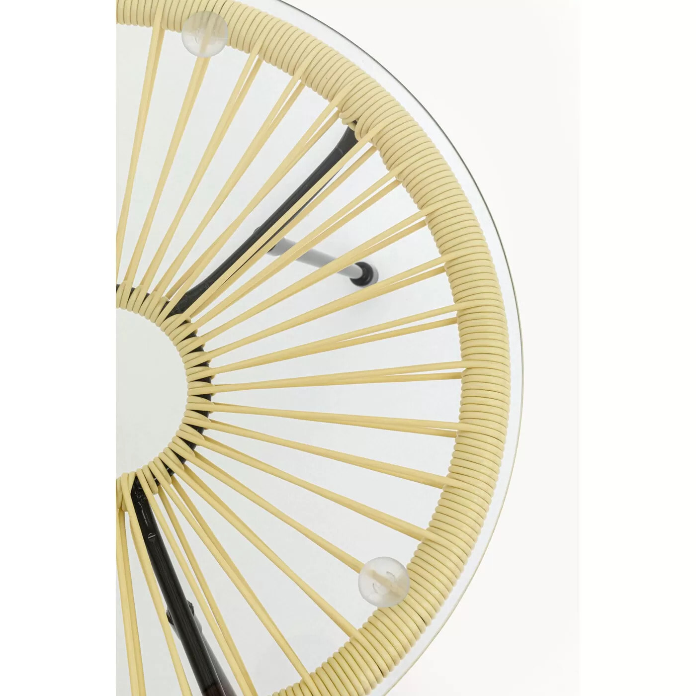 Table d'appoint Acapulco jaune pastel Kare Design