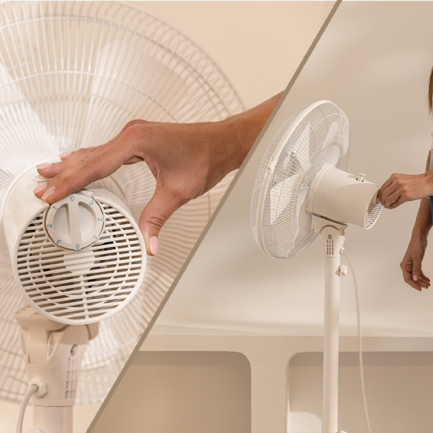 Cecotec Ventilateur sur pied EnergySilence 535 2in1