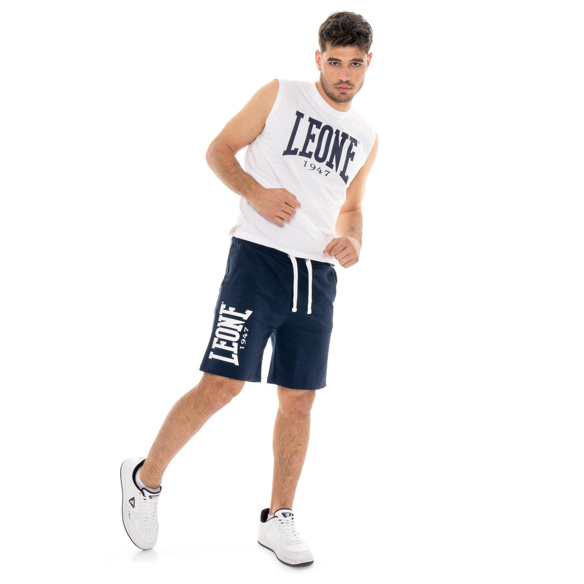 Bermuda da uomo con grande logo