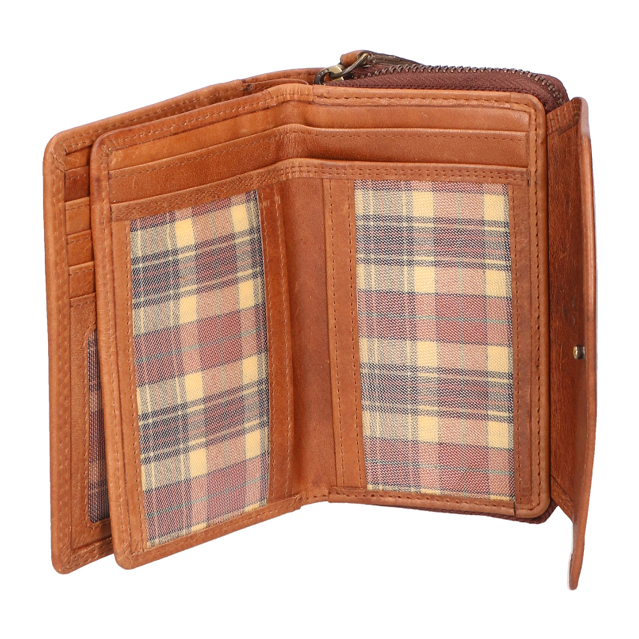 portafoglio unisex In Vera pelle Made in India 14x7x3 cm
