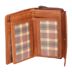 portafoglio unisex In Vera pelle Made in India 14x7x3 cm