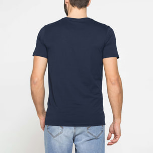 T-SHIRT GIROCOLLO DA UOMO CON STAMPE GRAFICHE