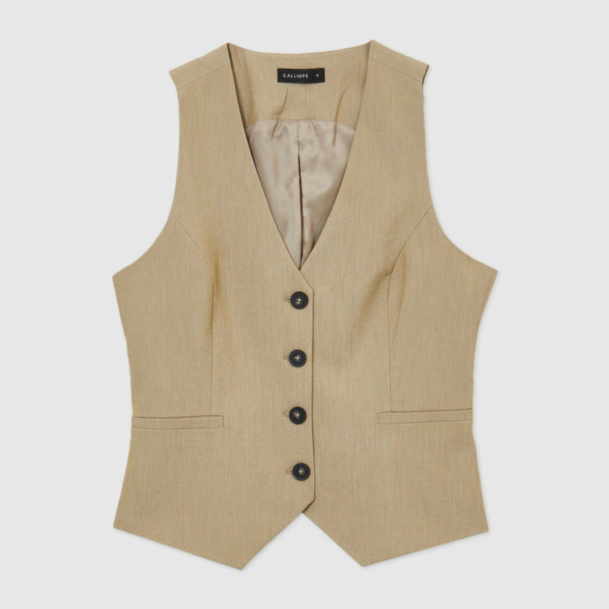 Gilet con bottoni