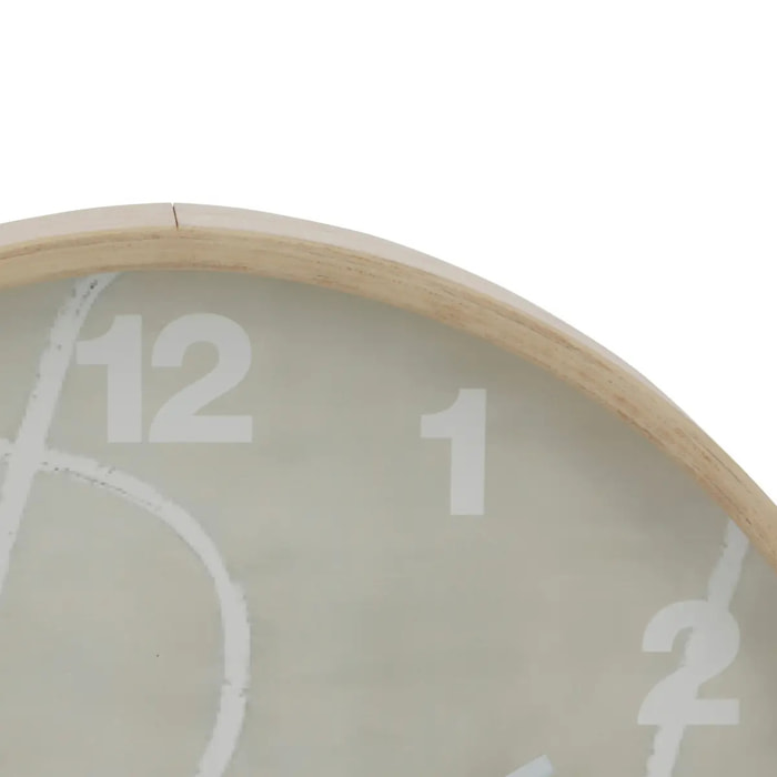 Horloge Greta marron D38cm