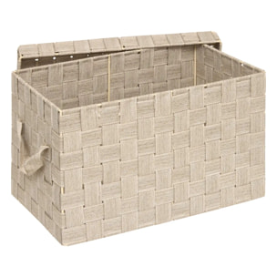 Set de 2 paniers Lise beige