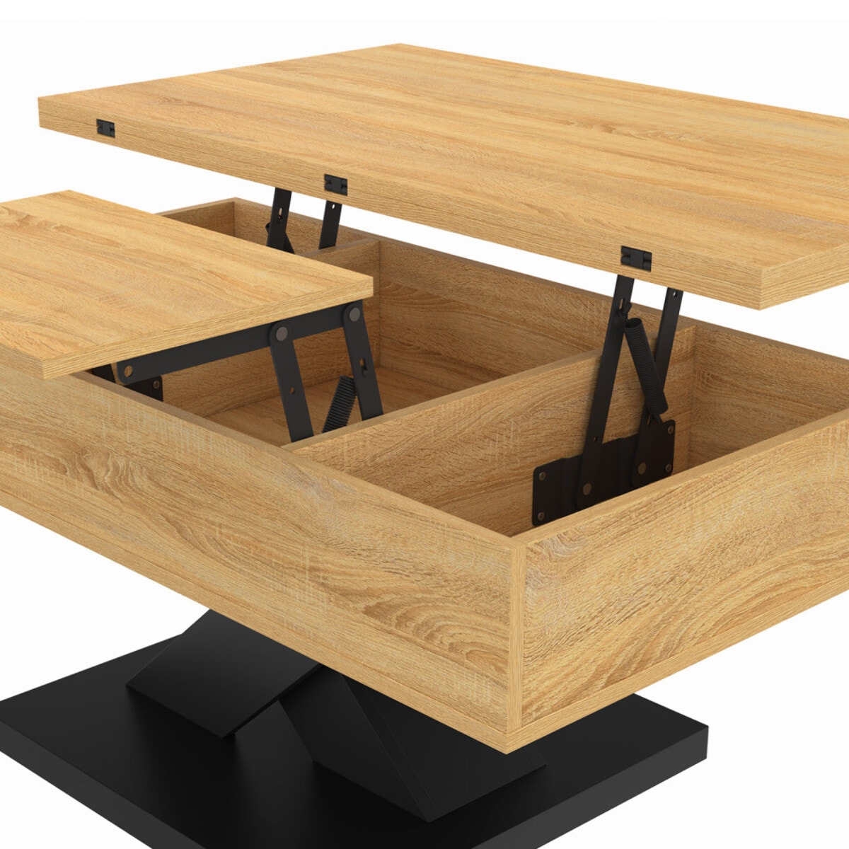 Table basse Alexia relevable et dépliante