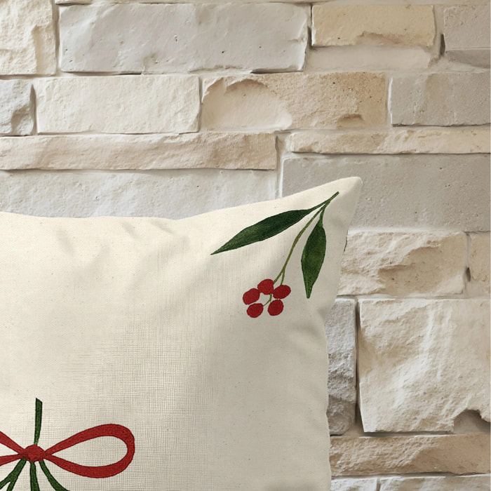 Housse de coussin 100% algodón Bouquet de Gui A 50x50 cm