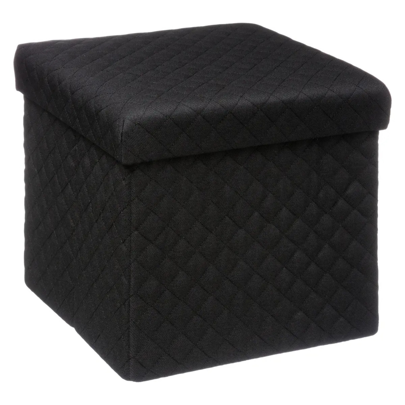 Pouf pliable 31x31 cm Noir Mix N' Modul