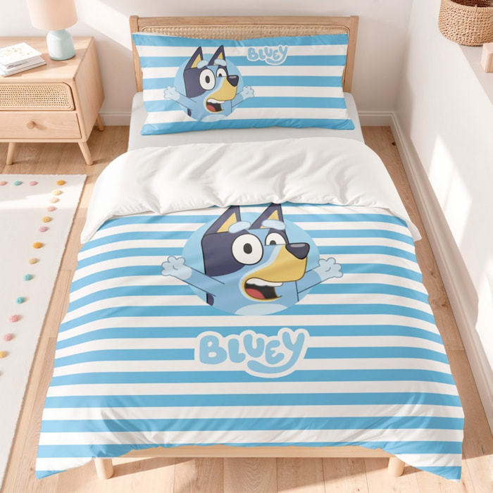 Funda nordica BLUEY + funda almohada 65x65