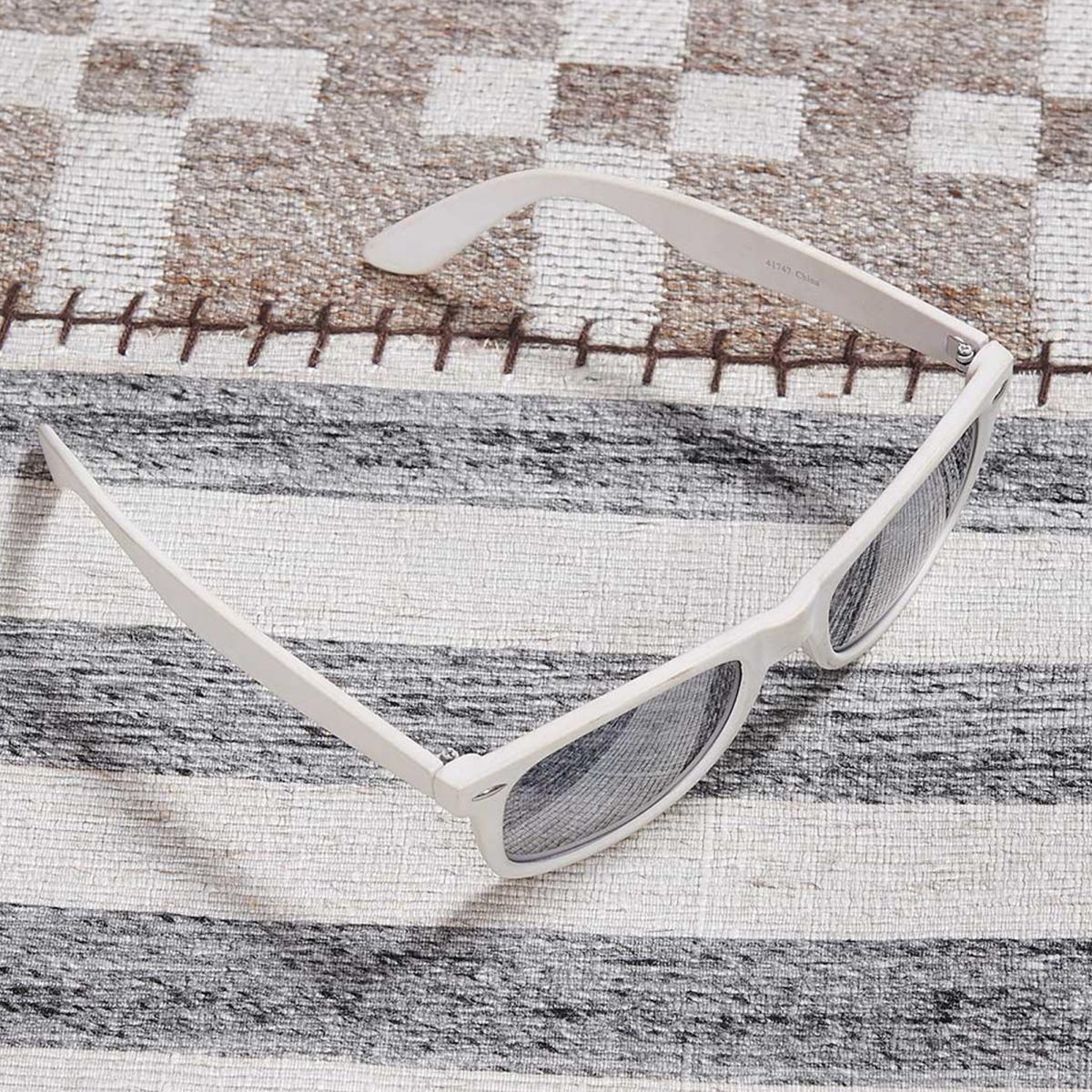 Tapis kilim fait à la main en laine motif géométrique KUGA