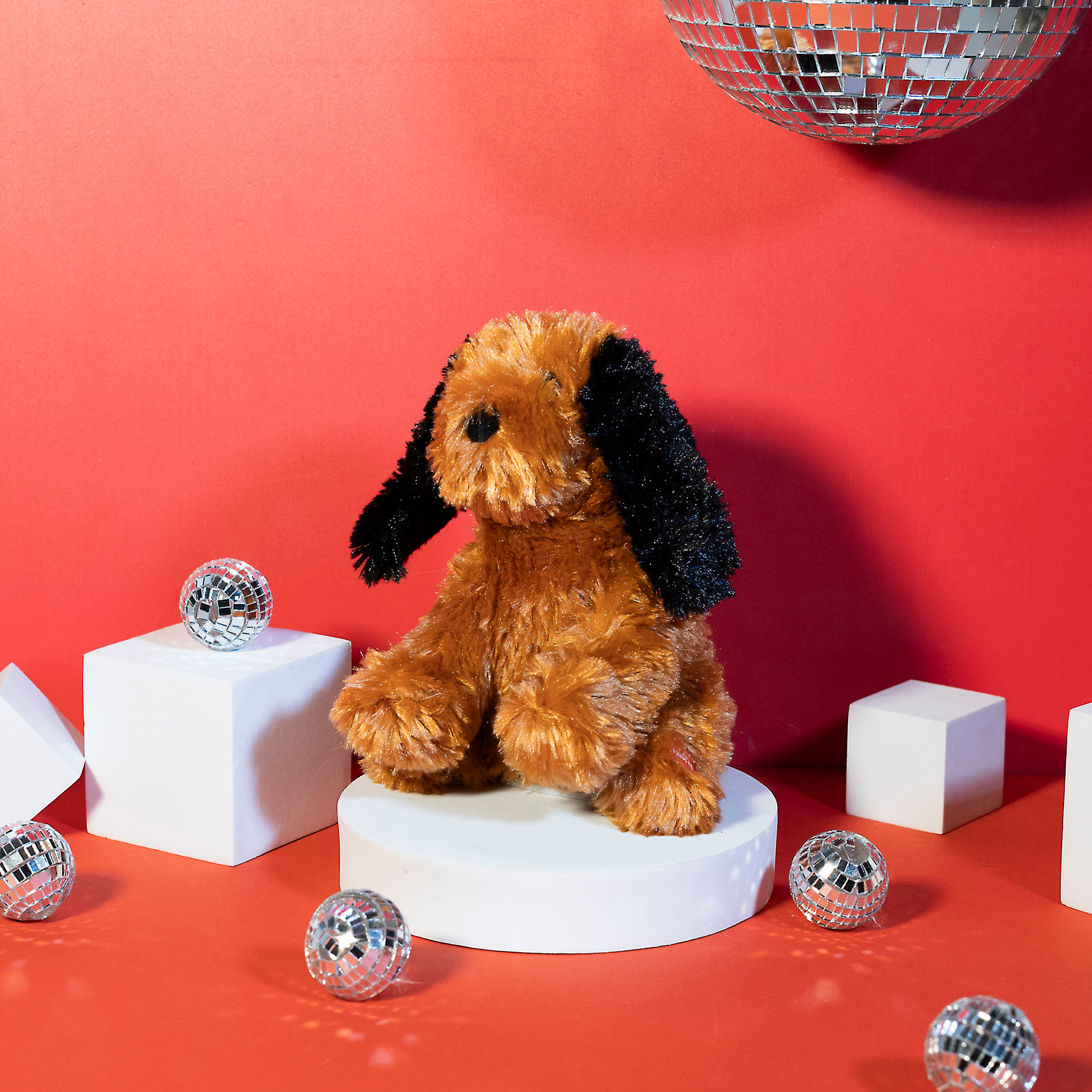 Peluche - JEUX 2 MOMES - Interactif - Danseur - Marron