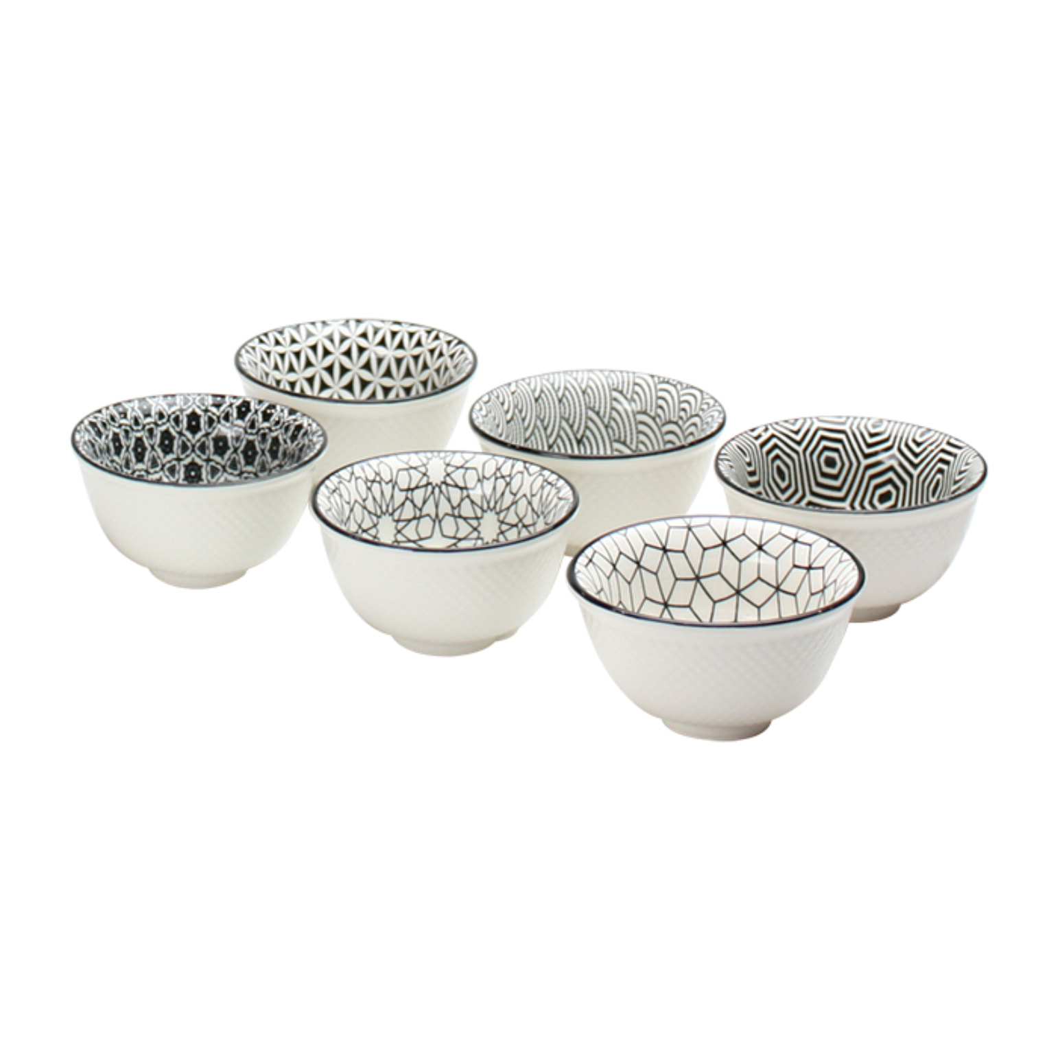 Lot de 6 petites coupelles, KIYOSE
