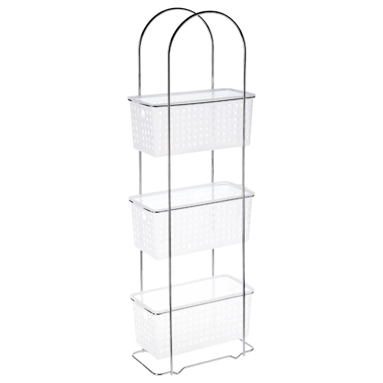 Étagère 3 niveaux transparent