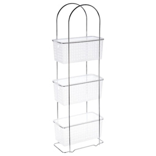 Étagère 3 niveaux transparent