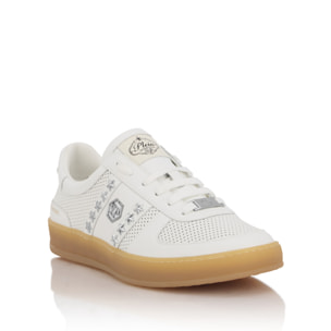 PHILIPP PLEIN Perforated Leather Sneakers RETRO REBEL