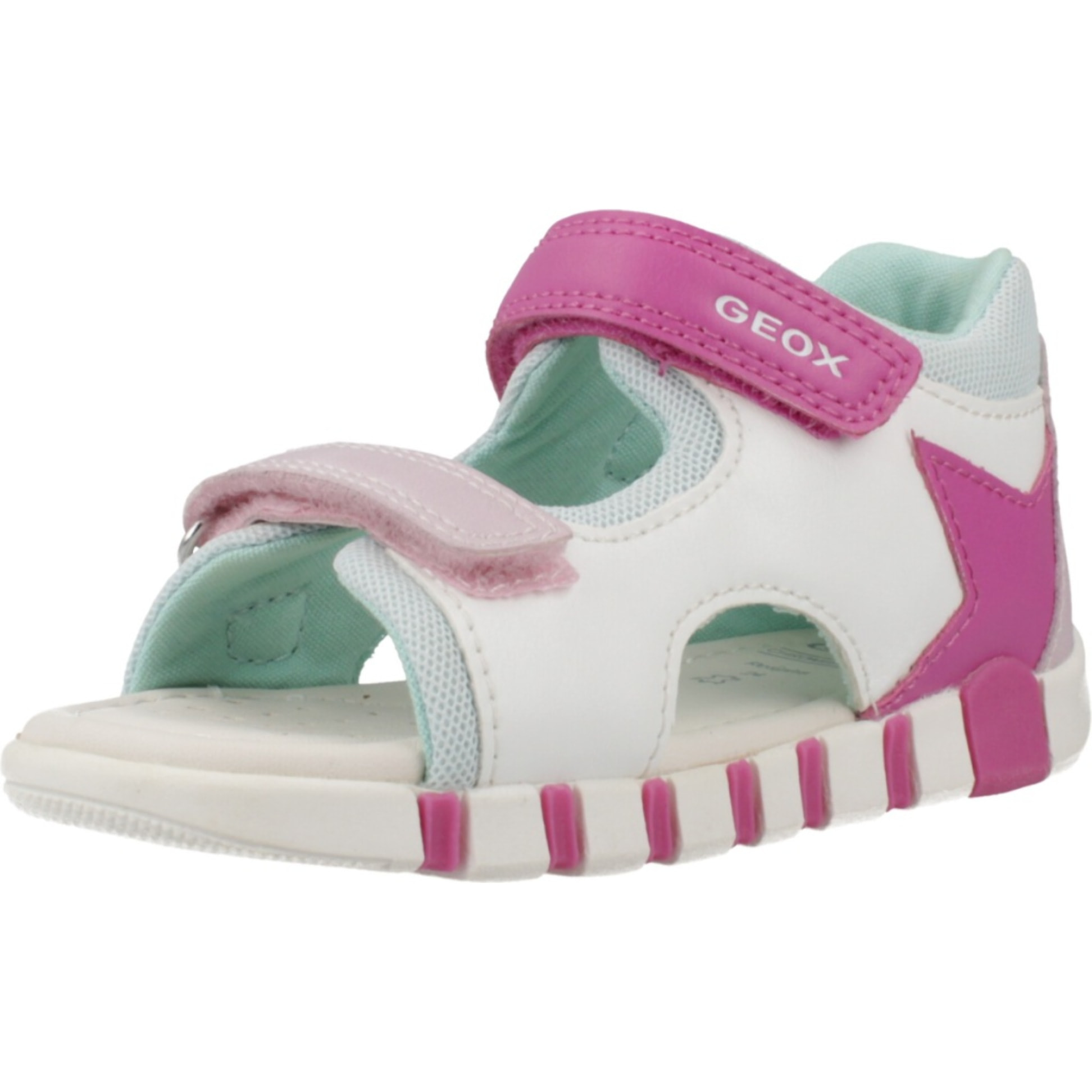 Sandalias Niña de la marca GEOX  modelo B SANDAL IUPIDOO GIR ROSA
