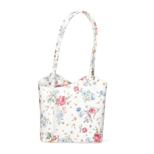 Borsa a spalla da Donna Elsa in Vera Pelle Made in Italy 30x27x9 cm