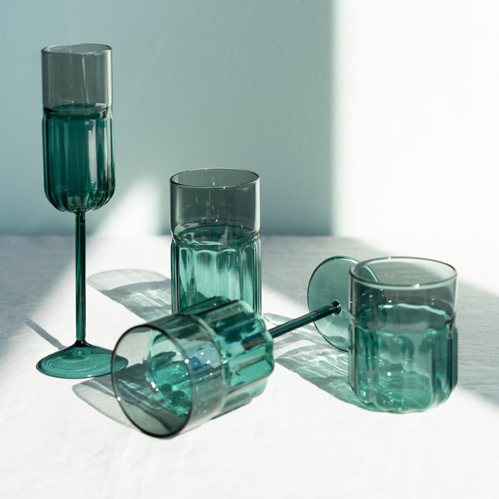 Verres à vin Duetto set de 6 Kare Design