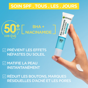 Garnier Pure Active Anti-UV Quotidien anti-imperfections SPF 50+ 40ml