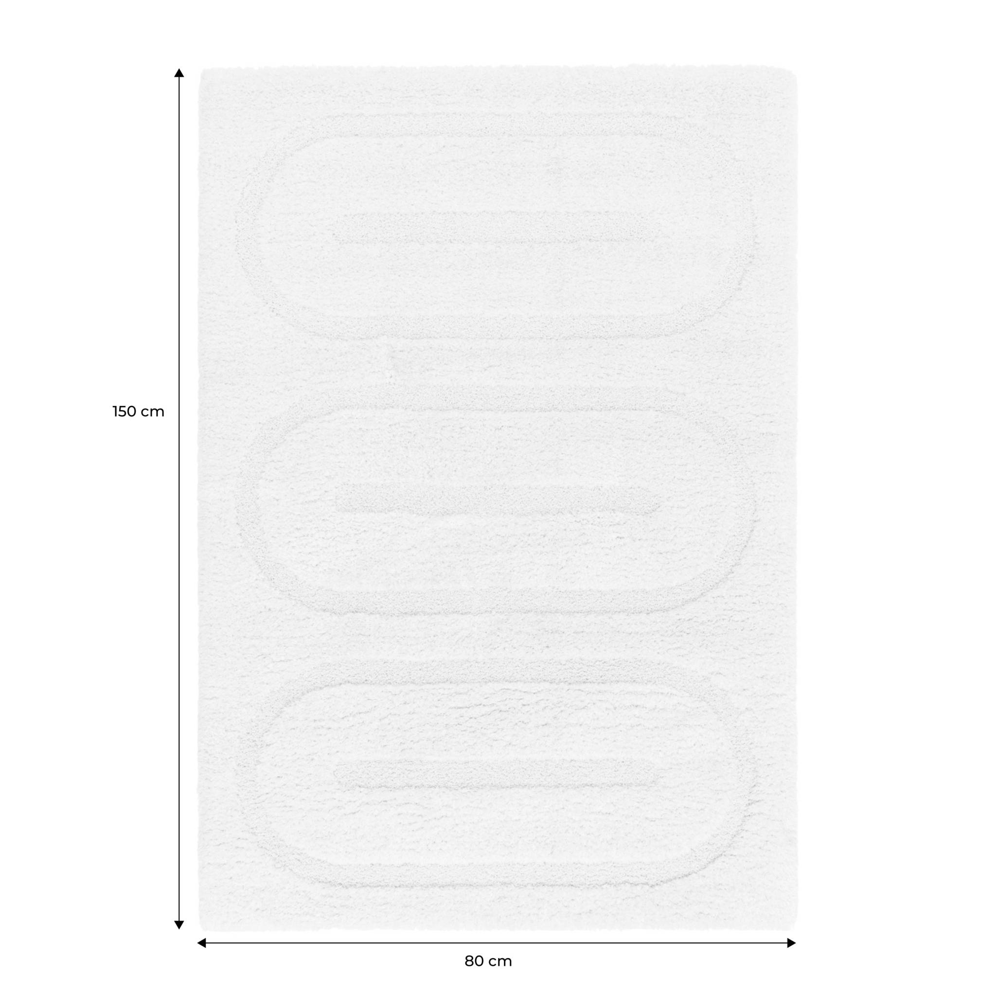 Tapis intérieur motifs géométriques crème MAE