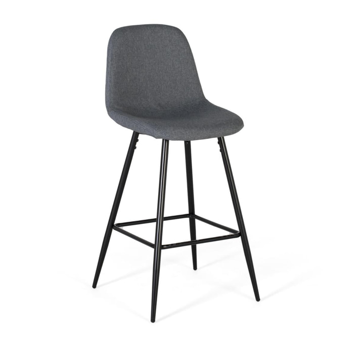 Taburete de Acero 45 Cm Estilo Contemporáneo