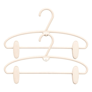 Lot de 4 cintres Hang  Clip