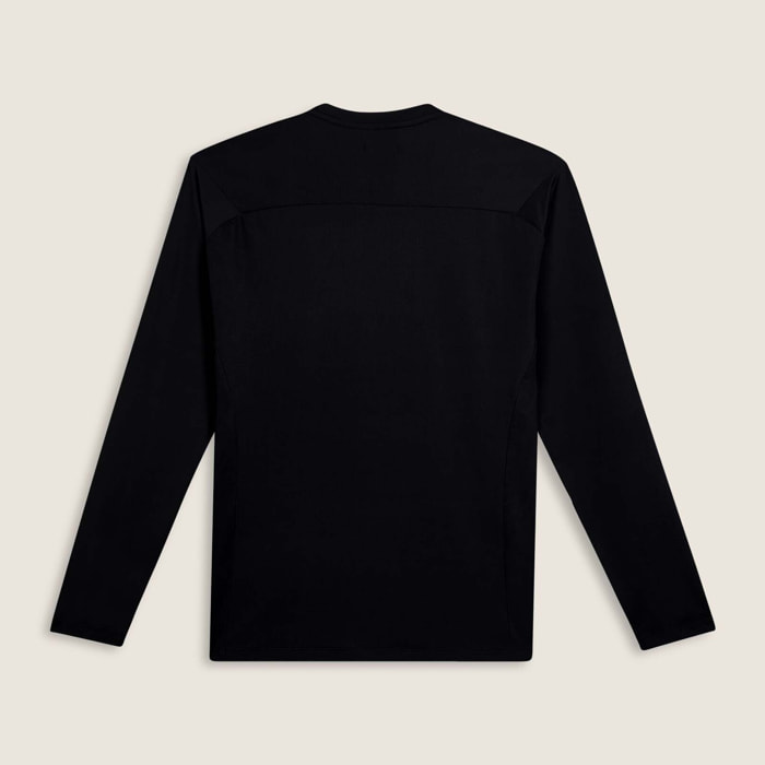 T-shirt slim manica lunga con fit tecnico