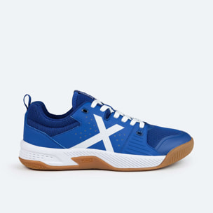 MUNICH PISTA 02 Zapatillas fútbol sala de diseño profesional en color azul