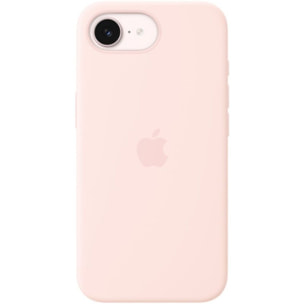 Coque APPLE iPhone 17e silicone Magsafe Rose