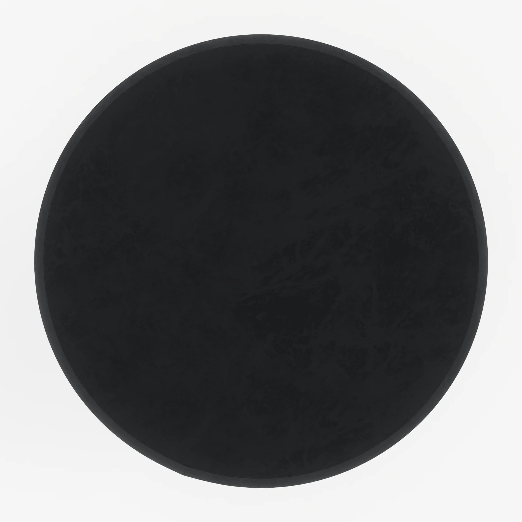 Lot de 2 tabourets de bar 73 cm en velours noir - Kendal