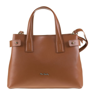 Borsa a mano da donna Made in Italy - Modello Emberly Nova - 100% pelle - 35.0 x 25.5 x 14.0 cm
